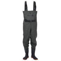 Wader con Stivali e Cintura Verde Scuro Taglia 46