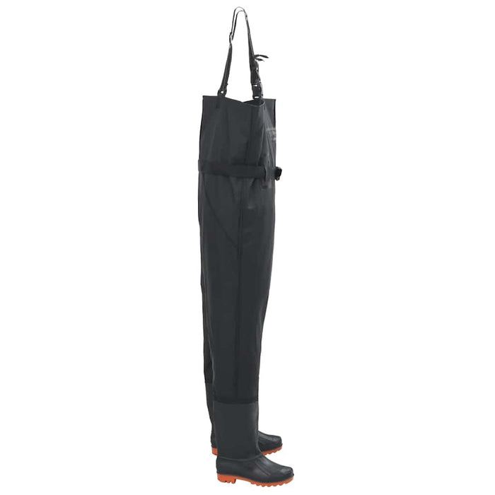 Wader con Stivali e Cintura Nero Taglia 39 4017000
