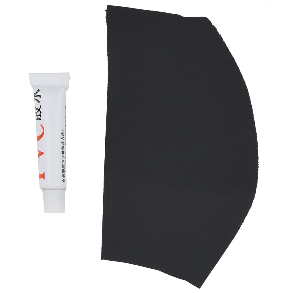 vidaXL Wader con Stivali e Cintura Nero Taglia 39