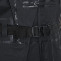 vidaXL Wader con Stivali e Cintura Nero Taglia 40