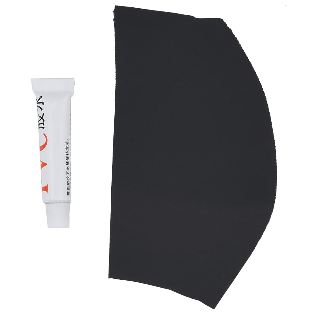 vidaXL Wader con Stivali e Cintura Nero Taglia 41