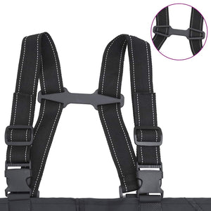 Wader con Stivali e Cintura Nero Taglia 42 4017003