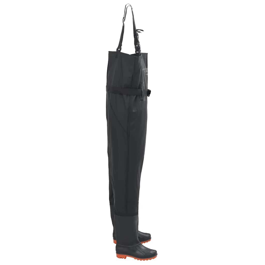 Wader con Stivali e Cintura Nero Taglia 44 4017005