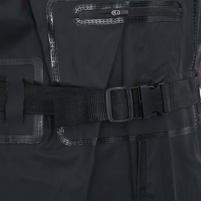 Wader con Stivali e Cintura Nero Taglia 45 4017006