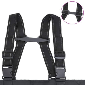 Wader con Stivali e Cintura Nero Taglia 46 4017007