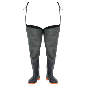 vidaXL Waders Verde Scuro Misura 40