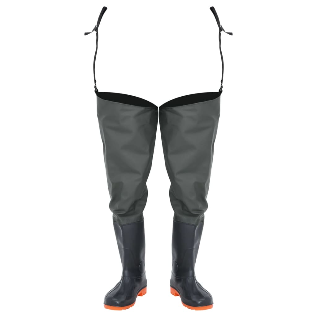 vidaXL Waders Verde Scuro Misura 41