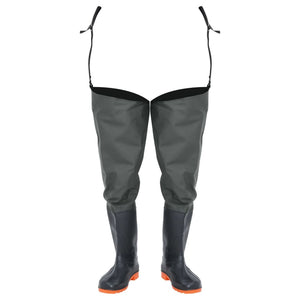vidaXL Waders Verde Scuro Misura 41