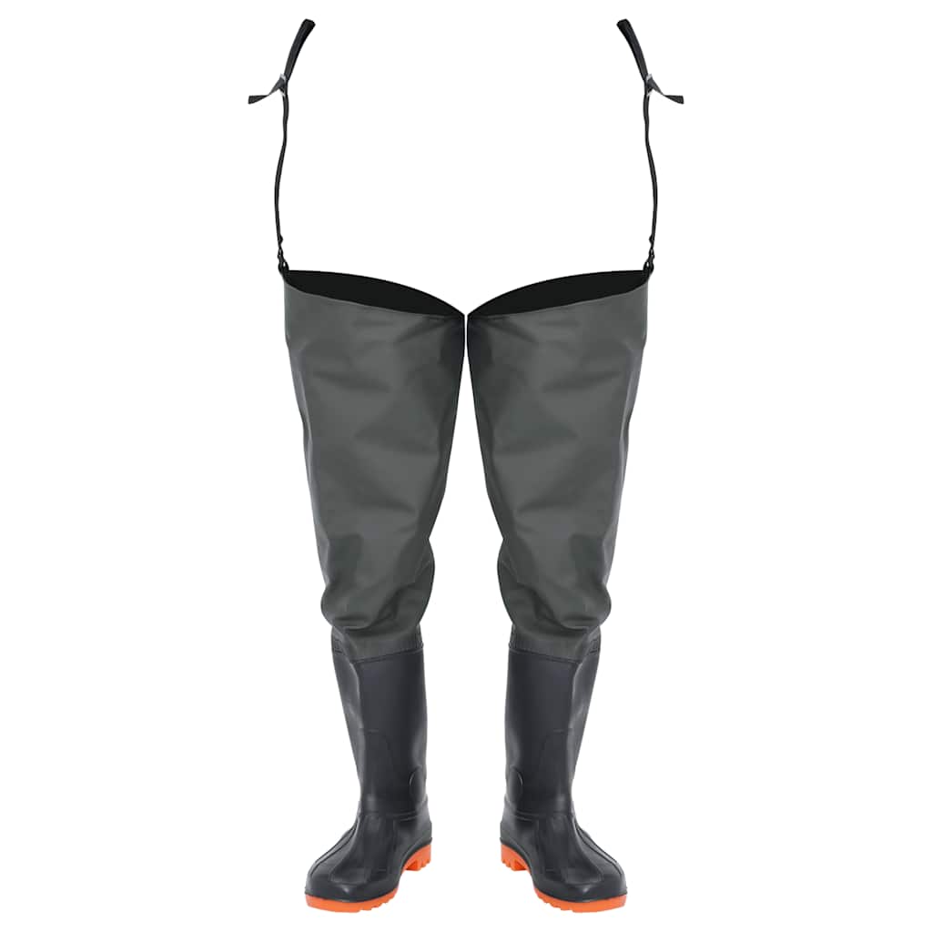 vidaXL Waders Verde Scuro Misura 46