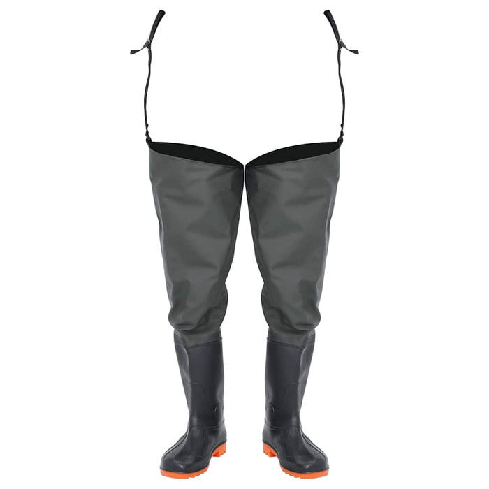 vidaXL Waders Verde Scuro Misura 46