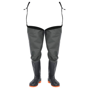 vidaXL Waders Verde Scuro Misura 46