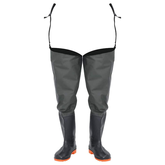vidaXL Waders Verde Scuro Misura 46