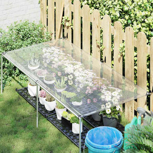 vidaXL Telone Trasparente con Occhielli 1x2 m in Polietilene