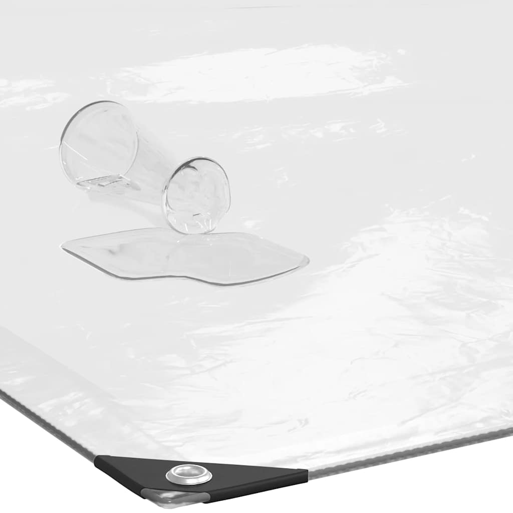 Telone Trasparente con Occhielli 1x6 m in Polietilene