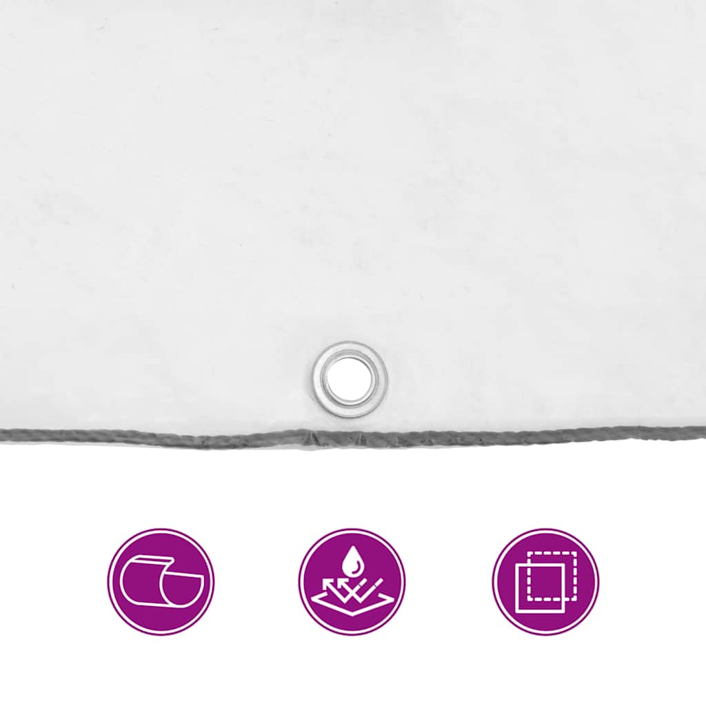 Telone Trasparente con Occhielli 1x6 m in Polietilene