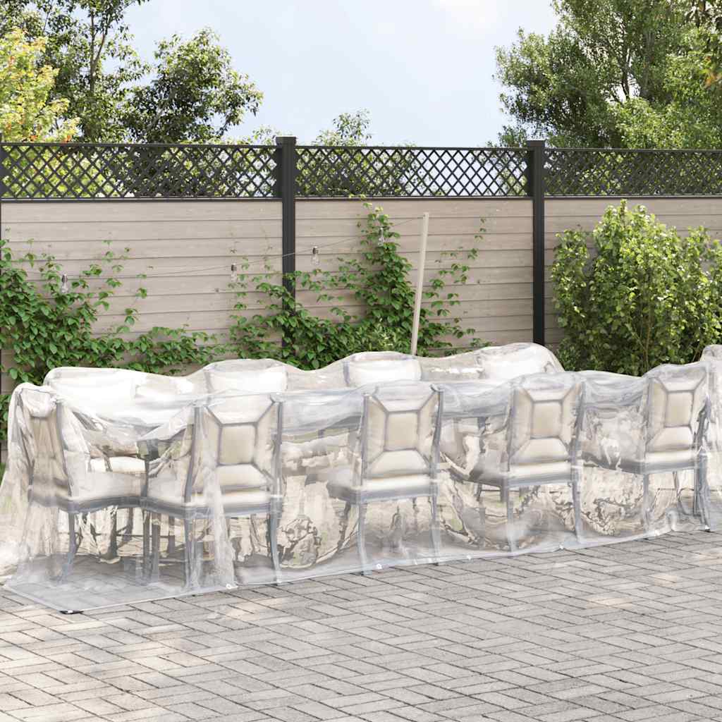 Telone Trasparente con Occhielli 2x8 m in Polietilene 4018508