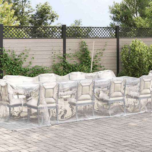 Telone Trasparente con Occhielli 3x10 m in Polietilene 4018516