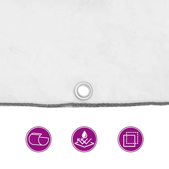 Telone Trasparente con Occhielli 4x8 m in Polietilene 4018521