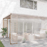 Telone Trasparente con Occhielli 6x12 m in Polietilene 4018532