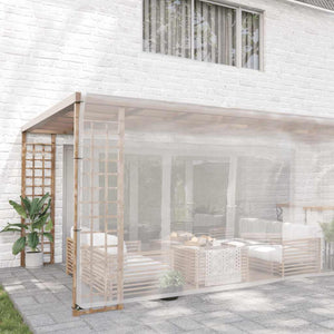 Telone Trasparente con Occhielli 6x12 m in Polietilene 4018532