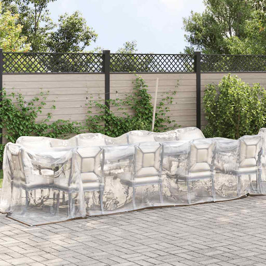 Telone Trasparente con Occhielli 2x10 m in Polietilene 4018553