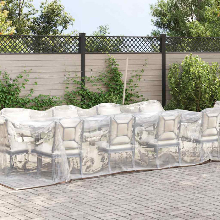 Telone Trasparente con Occhielli 3x10 m in Polietilene 4018560