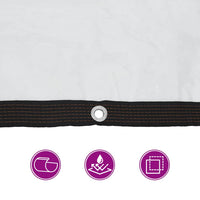 Telone Trasparente con Occhielli 3x10 m in Polietilene 4018560