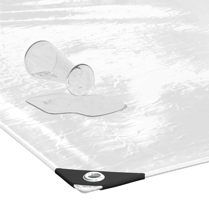 Telone Trasparente con Occhielli 4x4 m in PVC 4018606