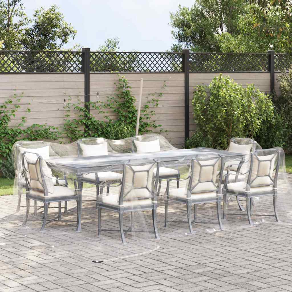 Telone Trasparente con Occhielli 6x6 m in PVC 4018617