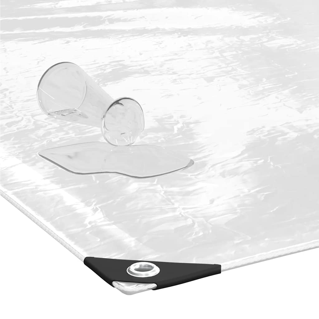 Telone Trasparente con Occhielli 8x8 m in PVC 4018621