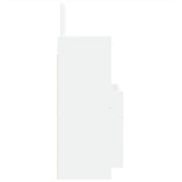 vidaXL Set Mobili da Bagno 3 pz Bianco in Legno Multistrato