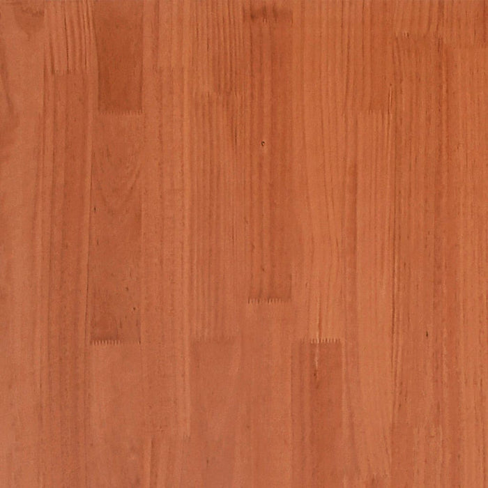 vidaXL Letto senza Materasso Marrone Cera 140x190 cm in Legno di Pino