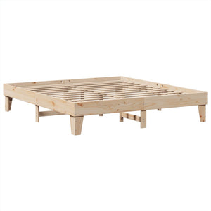 vidaXL Letto senza Materasso 180x200 cm in Legno Massello di Pino