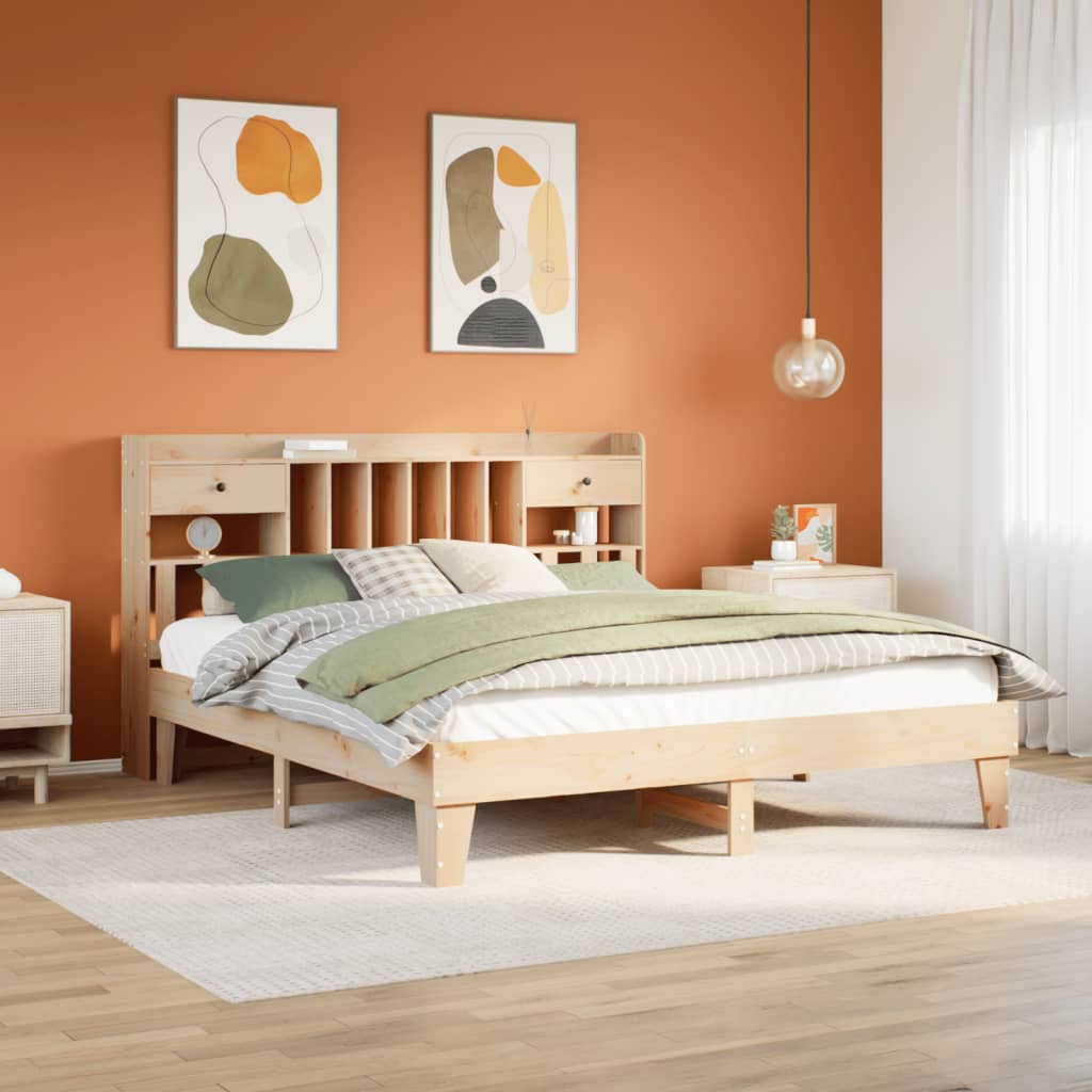 vidaXL Letto senza Materasso 180x200 cm in Legno Massello di Pino