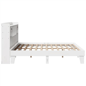 vidaXL Letto senza Materasso Bianco 180x200 cm Legno Massello di Pino