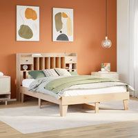 vidaXL Letto senza Materasso 160x200 cm in Legno Massello di Pino
