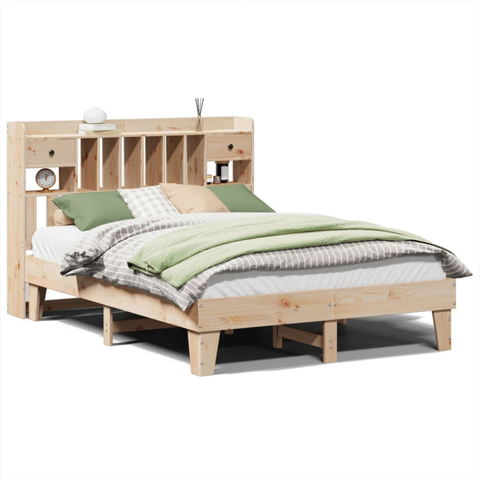 vidaXL Letto senza Materasso 140x200 cm in Legno Massello di Pino