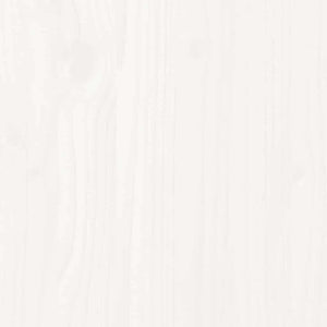 vidaXL Letto senza Materasso Bianco 90x200 cm Legno Massello di Pino