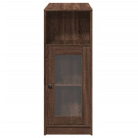 Tavolo Bar con Rastrelliera Marrone 101x40x103,5 cm Multistrato