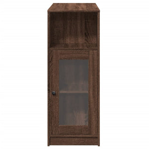 Tavolo Bar con Rastrelliera Marrone 101x40x103,5 cm Multistrato