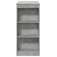 Tavolo Bar con Rastrelliera Grigio 95x47x103,5 cm Multistrato 854385