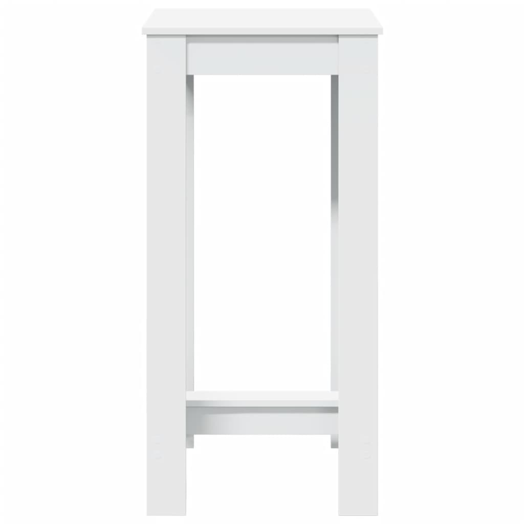 Tavolo da Bar Bianco 51x50x103,5 cm in Truciolato 854400