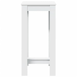 Tavolo da Bar Bianco 51x50x103,5 cm in Truciolato 854400
