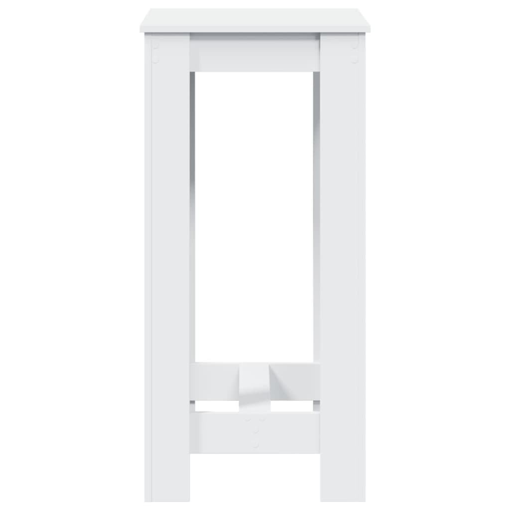 Tavolo da Bar Bianco 51x50x103,5 cm in Truciolato 854400
