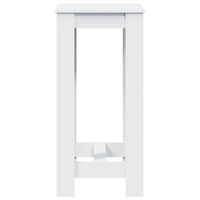 Tavolo da Bar Bianco 51x50x103,5 cm in Truciolato 854400