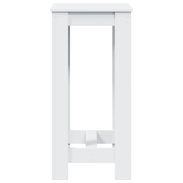 Tavolo da Bar Bianco 51x50x103,5 cm in Truciolato 854400