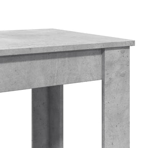 Tavolo da Bar Grigio Cemento 51x50x103,5cm in Legno Multistrato 854403