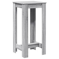 Tavolo da Bar Grigio Sonoma 51x50x103,5 cm in Legno Multistrato 854405