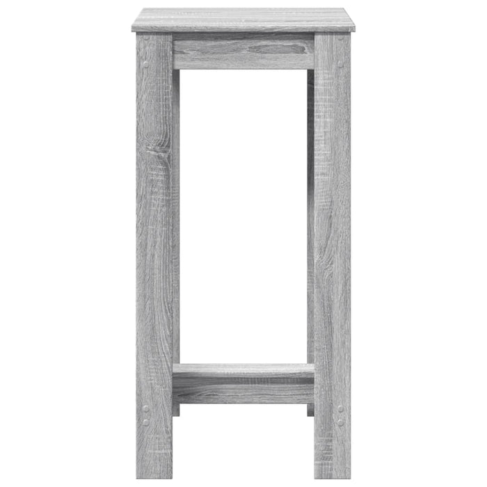 Tavolo da Bar Grigio Sonoma 51x50x103,5 cm in Legno Multistrato 854405