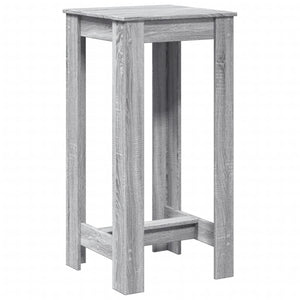 Tavolo da Bar Grigio Sonoma 51x50x103,5 cm in Legno Multistrato 854405